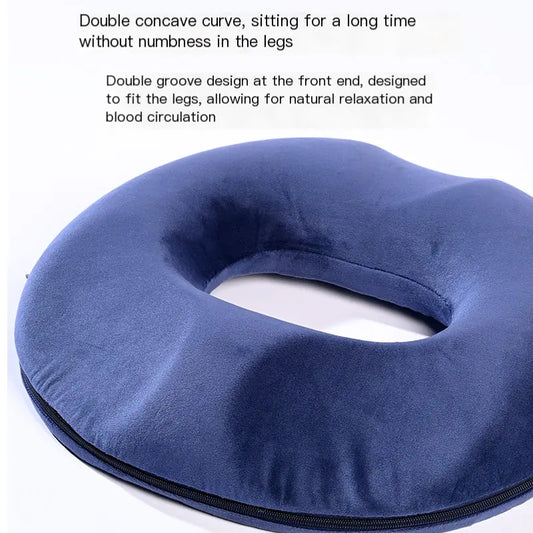 Breathable Memory Foam Seat Cushion for Office Use
