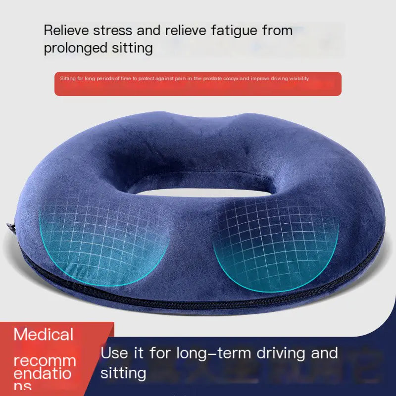 Breathable Memory Foam Seat Cushion for Office Use